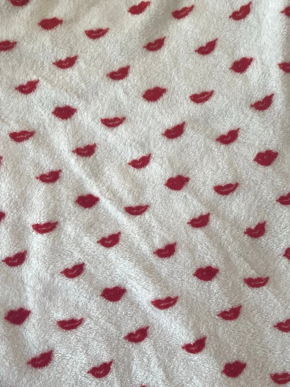 2024 Target Lips Plush Throw Blanket